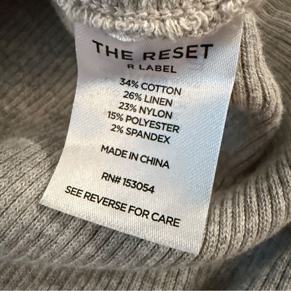 The Reset R Label Batwing Sweater - Picture 8 of 9